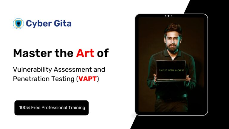 Master the Art of Vulnerability Assessment and Penetration Testing (VAPT) – 100% Free Professional Training